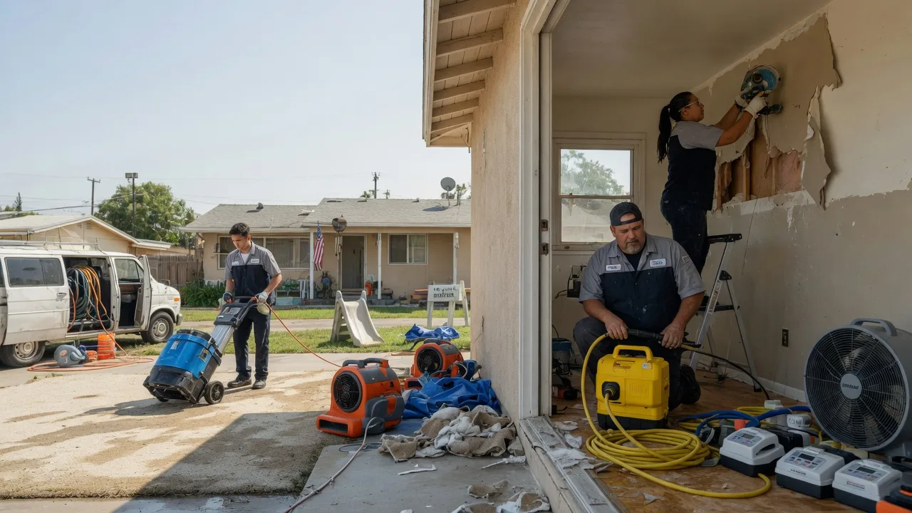Water Damage Restoration in Hockley, TX near me